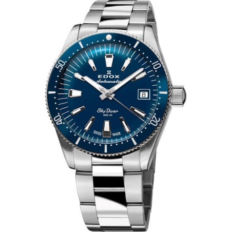 Годинник Edox SkyDiver 38 Date Automatic 80131 3BUM BUIN