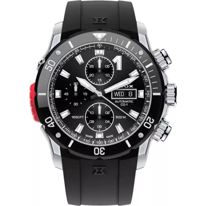Часы Edox CO-1 Chronograph 01128 3NRCA NN Часы Edox CO-1 Chronograph 01128 3NRCA NN