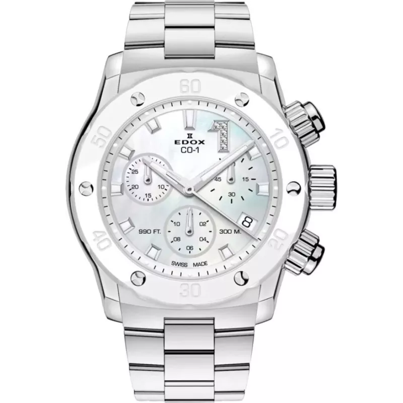 Часы Edox CO-1 Chronolady 10255 3BM NADN Часы Edox CO-1 Chronolady 10255 3BM NADN