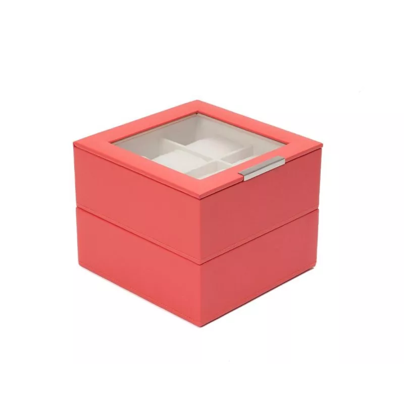 319642 Stackable Watch Tray Set 2 x 6 pcs WOLF Coral