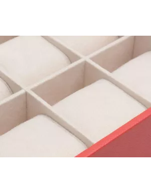 319642 Stackable Watch Tray Set 2 x 6 pcs WOLF Coral
