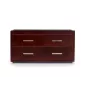 460310 Meridian 2 Drawer Valet Burl WOLF