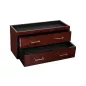 460310 Meridian 2 Drawer Valet Burl WOLF