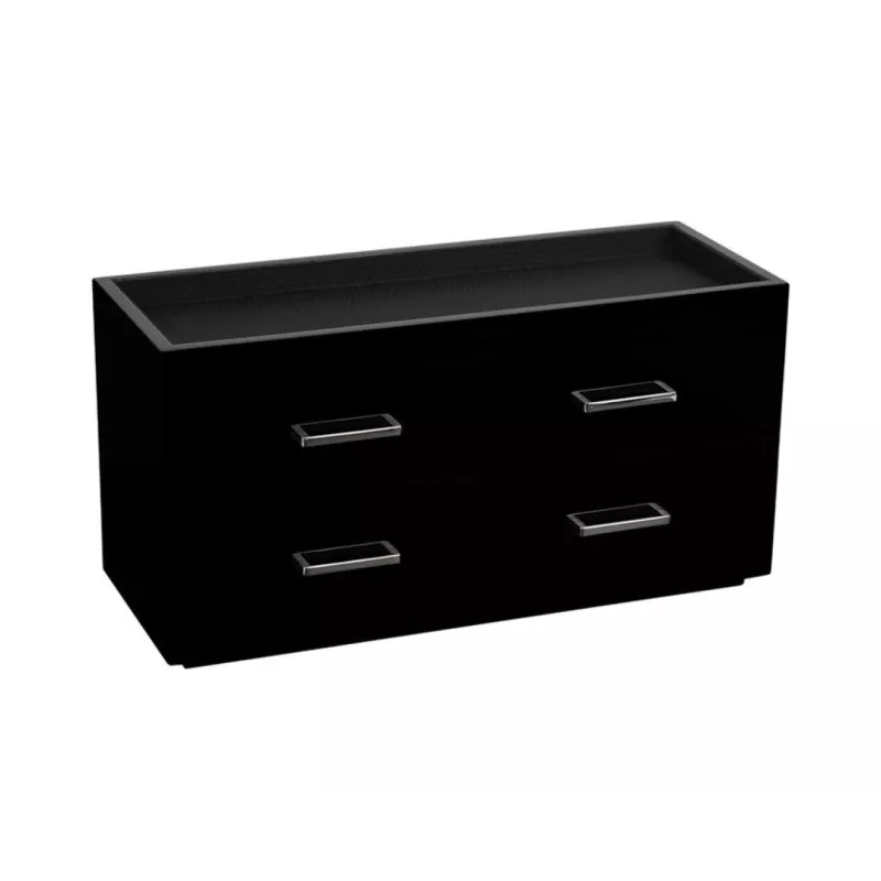 460370 Meridian 2 Drawer Valet Blk WOLF