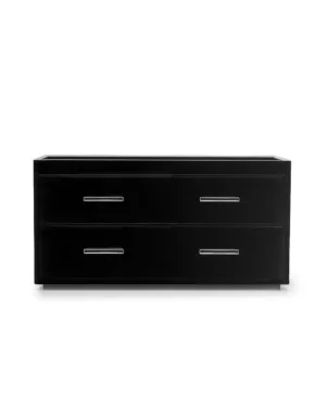 460370 Meridian 2 Drawer Valet Blk WOLF