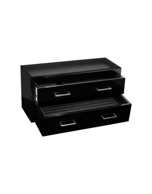 460370 Meridian 2 Drawer Valet Blk WOLF