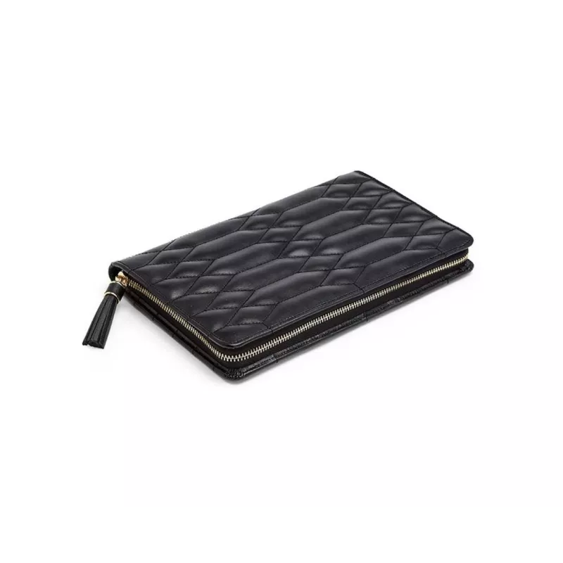 324071 Caroline Large Jewelry Portfolio WOLF Black