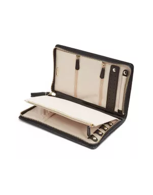 324071 Caroline Large Jewelry Portfolio WOLF Black