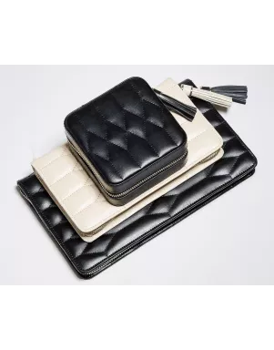 324071 Caroline Large Jewelry Portfolio WOLF Black