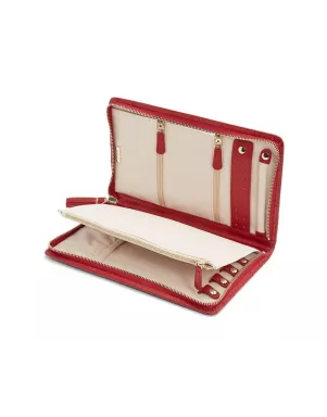 324072 Caroline Large Jewelry Portfolio WOLF Red