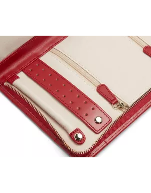324072 Caroline Large Jewelry Portfolio WOLF Red