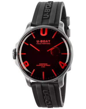 8466/C DARKMOON RED GLASS PVD Наручний годинник U-BOAT