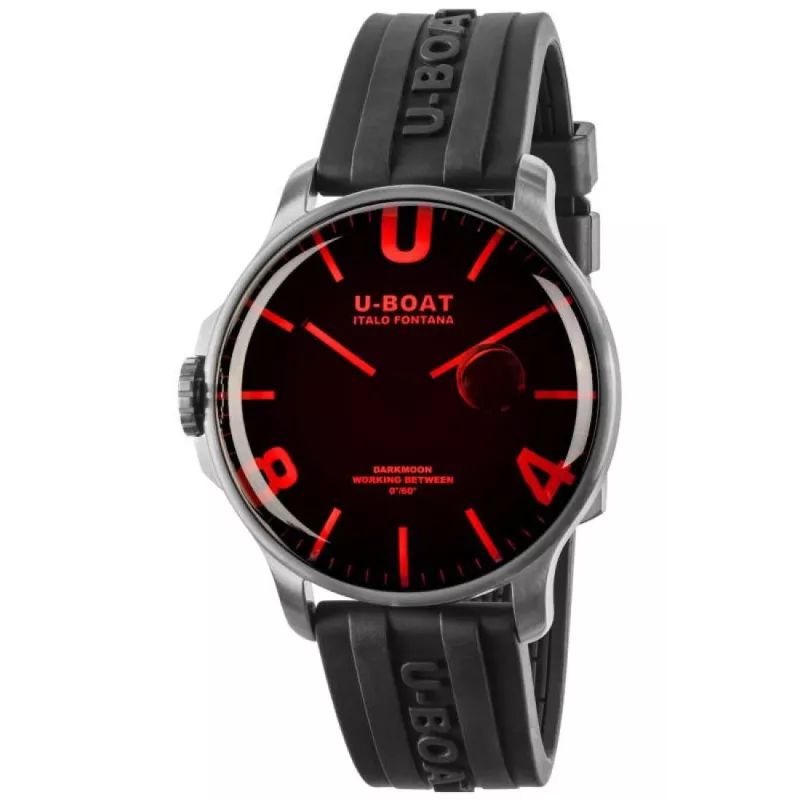 8466/C DARKMOON RED GLASS PVD Наручний годинник U-BOAT