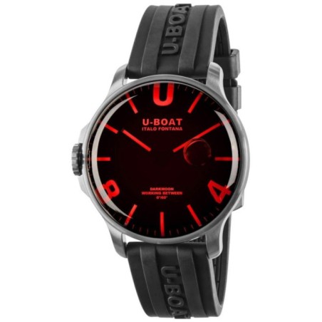 8466/C DARKMOON RED GLASS PVD Наручний годинник U-BOAT
