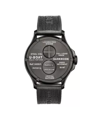 8466/C DARKMOON RED GLASS PVD Наручний годинник U-BOAT