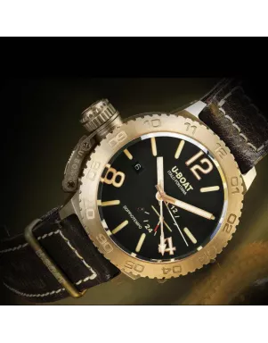 9008 DOPPIOTEMPO BRONZO COFFEE AUTO S/N:0138 Наручний годинник U-BOAT