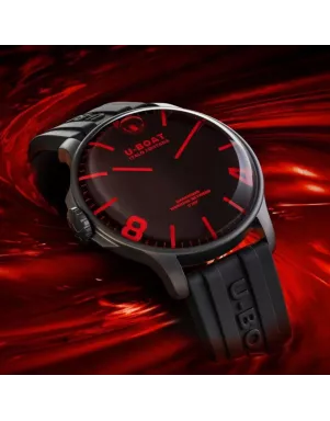 8466/C DARKMOON RED GLASS PVD Наручний годинник U-BOAT