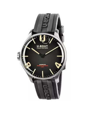 8463/B DARKMOON 44MM BLACK SS Наручний годинник U-BOAT