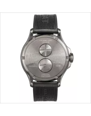 8463/B DARKMOON 44MM BLACK SS Наручний годинник U-BOAT