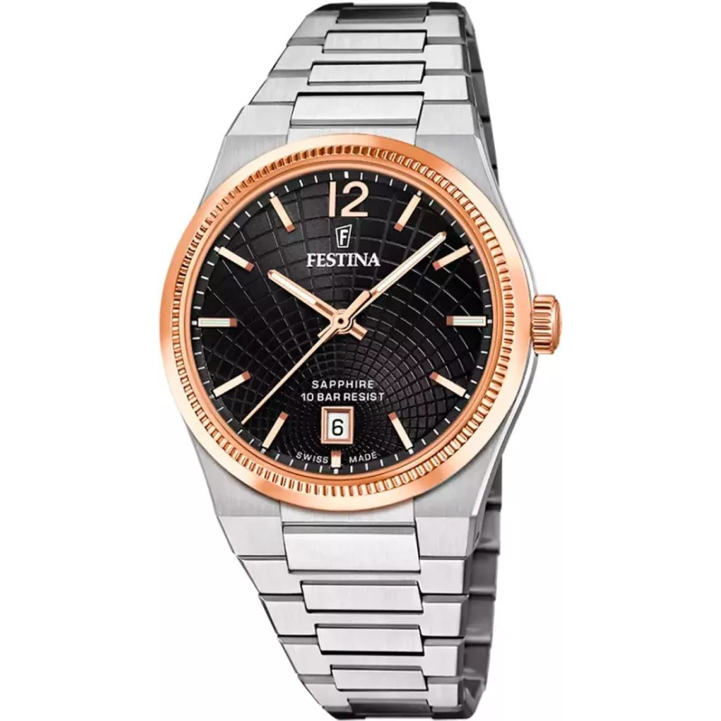 Годинник Festina Swiss Made Rive F20066/4