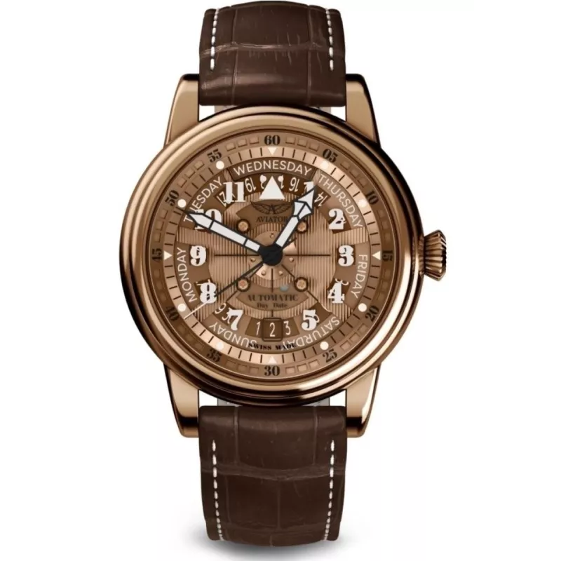 V.3.36.8.290.4 Швейцарський годинник Aviator V.3.36.8.290.4 Швейцарський годинник Aviator