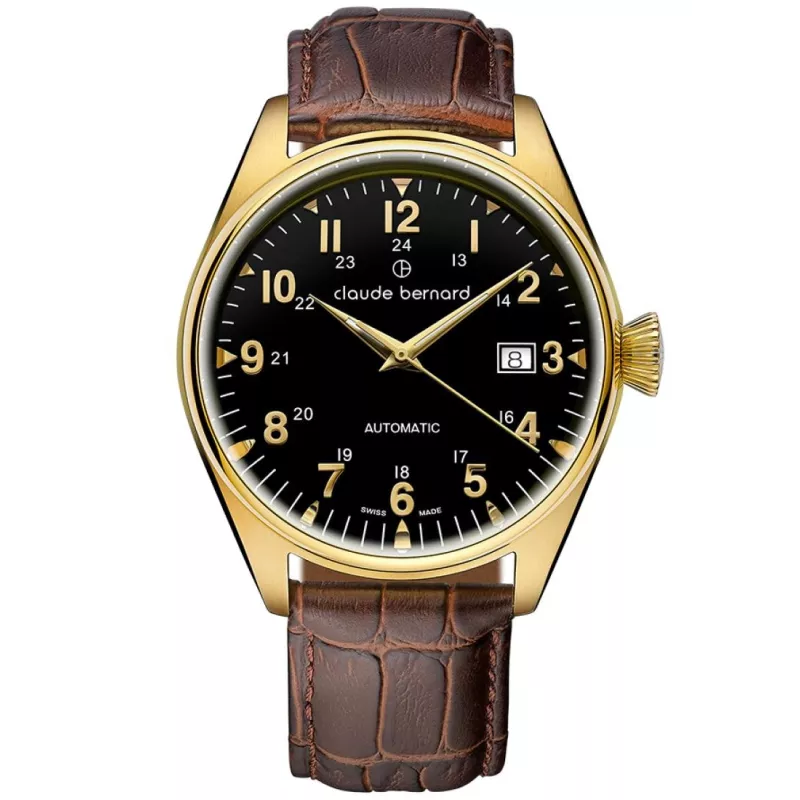 80132 37JC NID Швейцарський годинник Claude Bernard