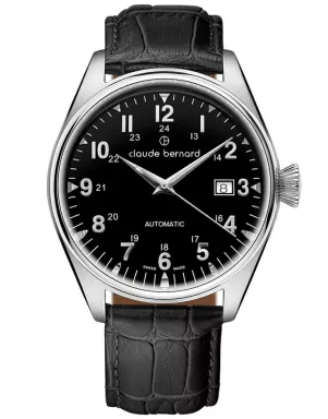 80132 3C NIN Швейцарський годинник Claude Bernard