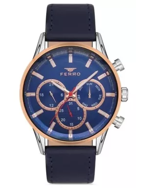 Чоловічий наручний годинник FERRO FM11025B-E3