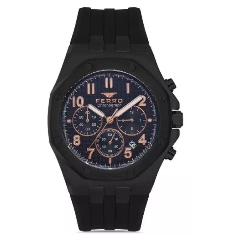 Чоловічий наручний годинник FERRO FM31307D-G