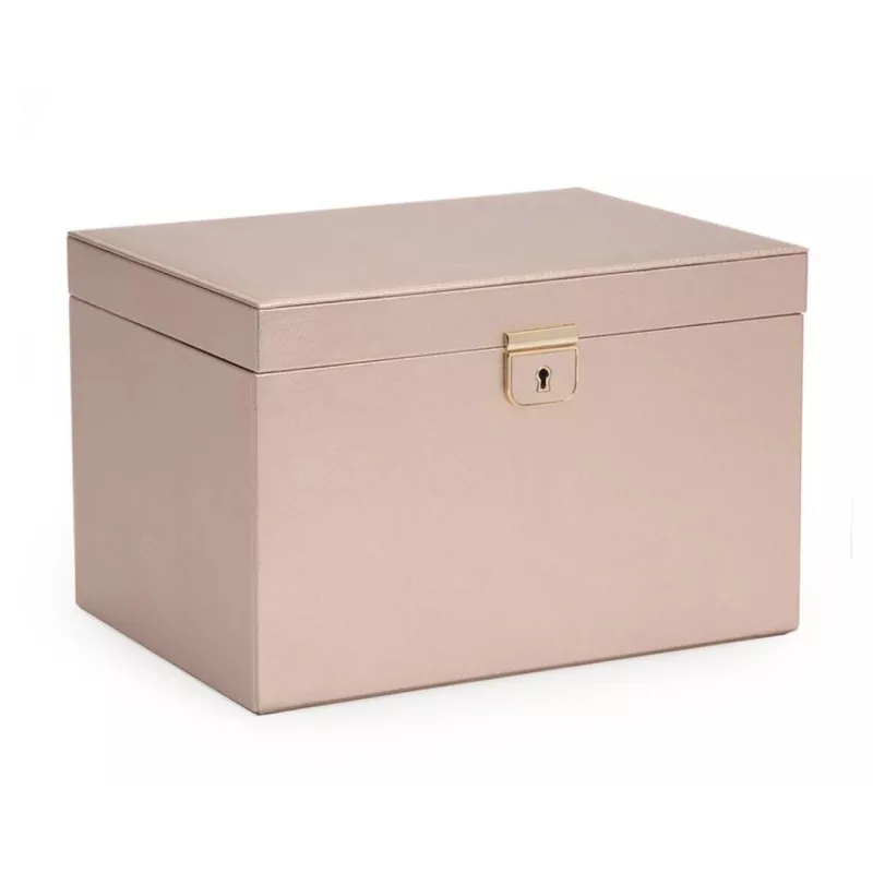 213016 Palermo Large Jewelry Box - Rose Gold Wolf