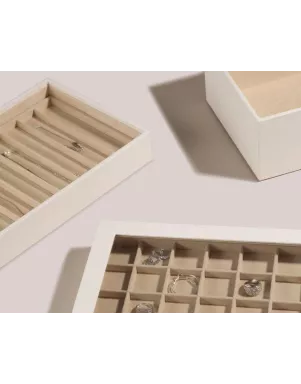 435253 Vault 4 inches Deep Tray WOLF Ivory