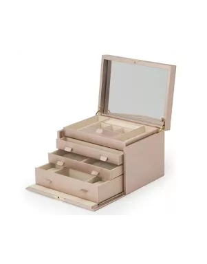 213016 Palermo Large Jewelry Box - Rose Gold Wolf