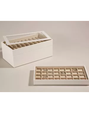 435253 Vault 4 inches Deep Tray WOLF Ivory