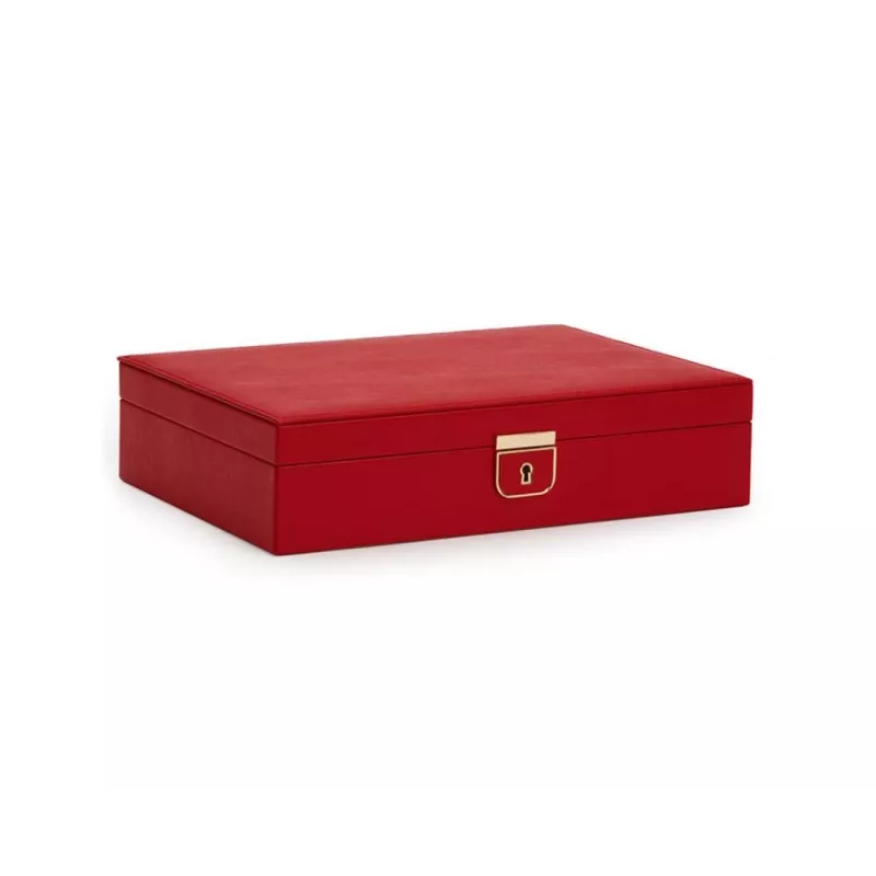 213272 Palermo Medium Jewelry Box - Red Wolf