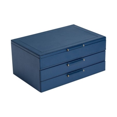 392017 Sophia Jewelry Box with Drawers WOLF Indigo