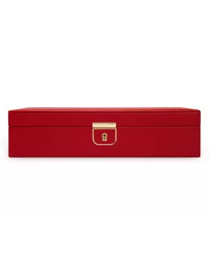 213272 Palermo Medium Jewelry Box - Red Wolf