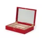 213272 Palermo Medium Jewelry Box - Red Wolf