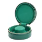 392312 Sophia Round Mini Travel Zip Case WOLF Forest Green