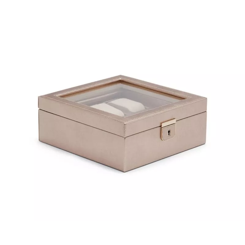 213816 Palermo 6 PC Watch Box - Rose Gold WOLF