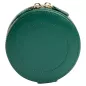 392312 Sophia Round Mini Travel Zip Case WOLF Forest Green