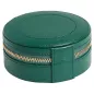 392312 Sophia Round Mini Travel Zip Case WOLF Forest Green