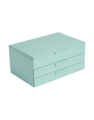 392030 Sophia Jewelry Box with Drawers WOLF Jade
