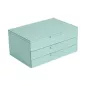 392030 Sophia Jewelry Box with Drawers WOLF Jade