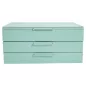 392030 Sophia Jewelry Box with Drawers WOLF Jade