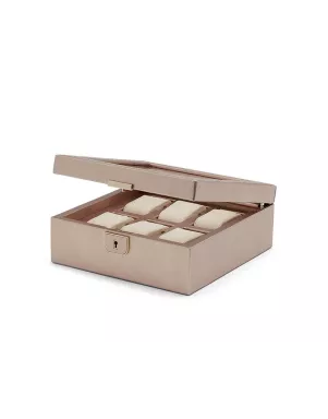213816 Palermo 6 PC Watch Box - Rose Gold WOLF