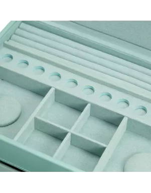 392030 Sophia Jewelry Box with Drawers WOLF Jade