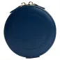 392317 Sophia Round Mini Travel Zip Case WOLF Indigo