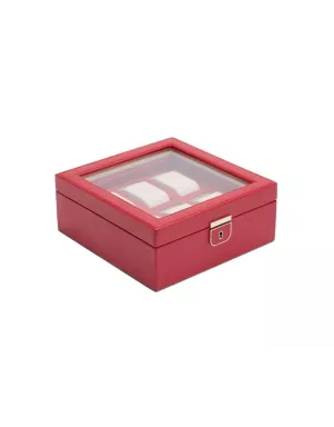 213872 Palermo 6 PC Watch Box - Red WOLF
