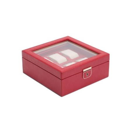 213872 Palermo 6 PC Watch Box - Red WOLF