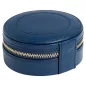 392317 Sophia Round Mini Travel Zip Case WOLF Indigo